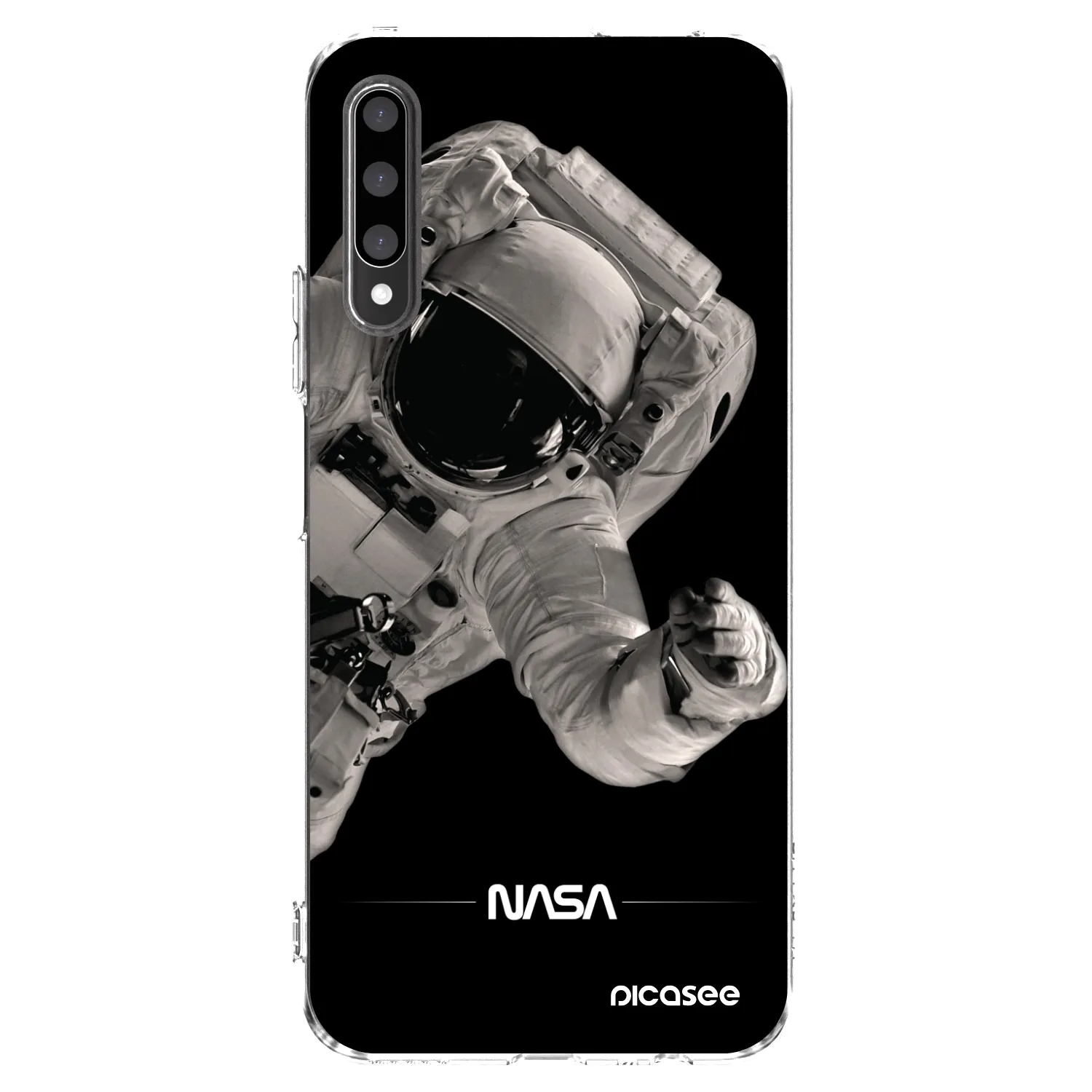 Picasee silikonový průhledný obal pro Honor 9X Pro - Astronaut Big