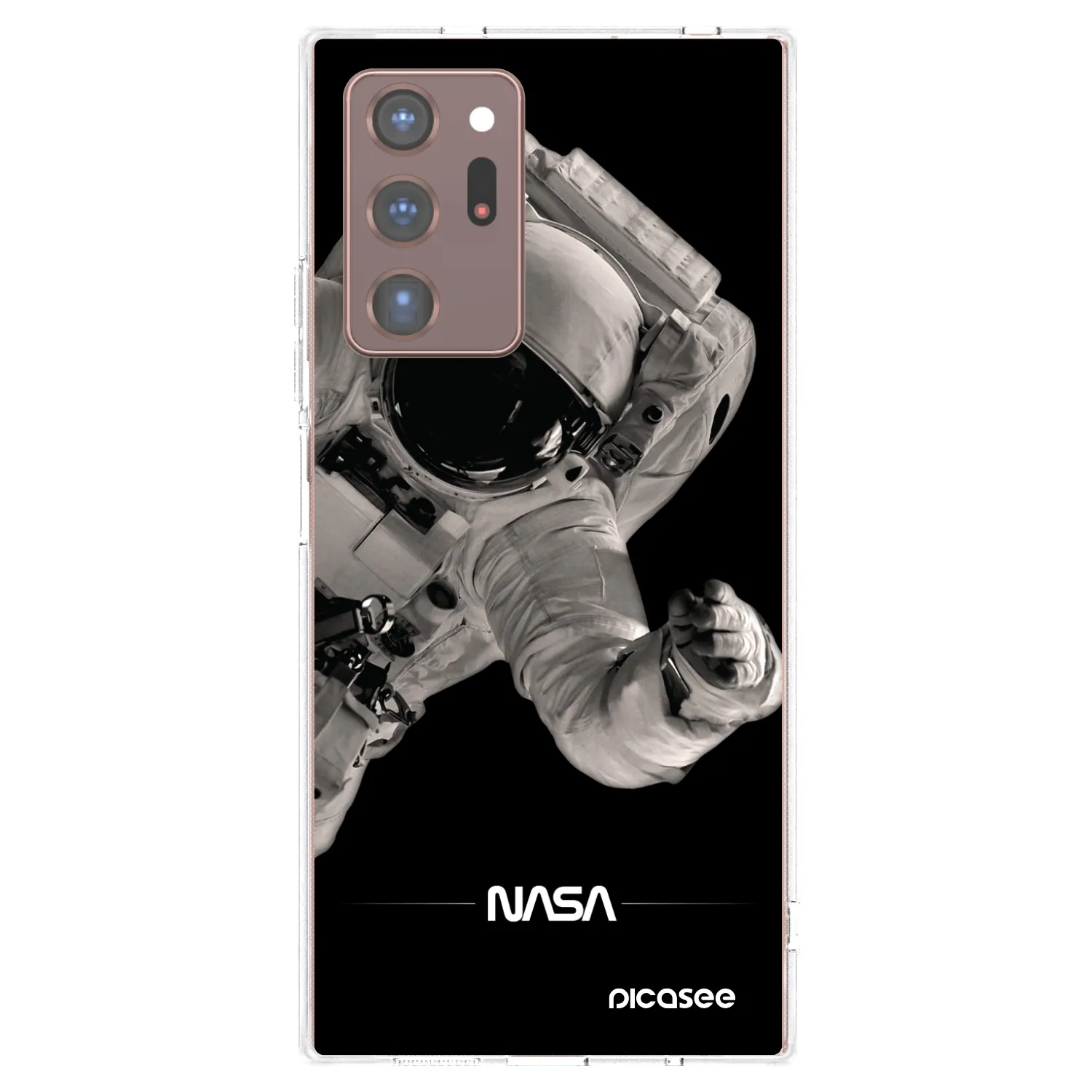 Picasee silikonový průhledný obal pro Samsung Galaxy Note 20 Ultra - Astronaut Big