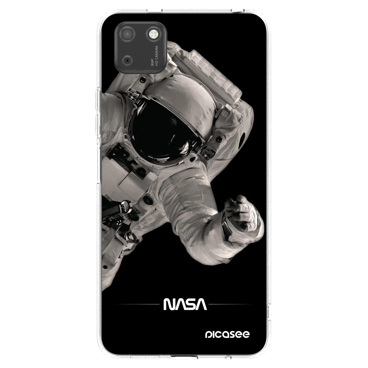 Picasee silikonový průhledný obal pro Huawei Y5P - Astronaut Big