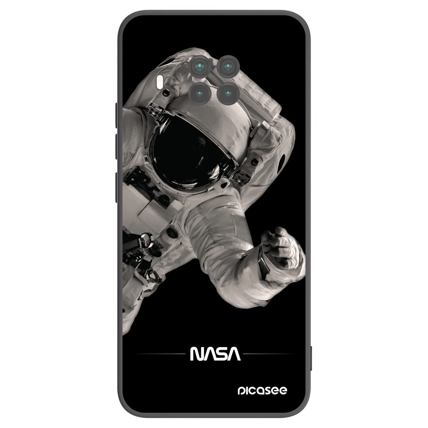 Picasee silikonový černý obal pro Xiaomi Mi 10T Lite - Astronaut Big
