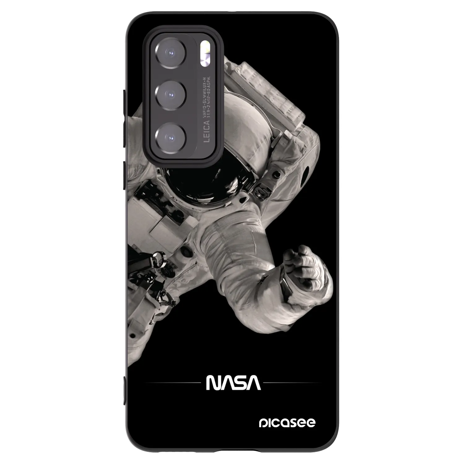 Picasee silikonový černý obal pro Huawei P40 - Astronaut Big