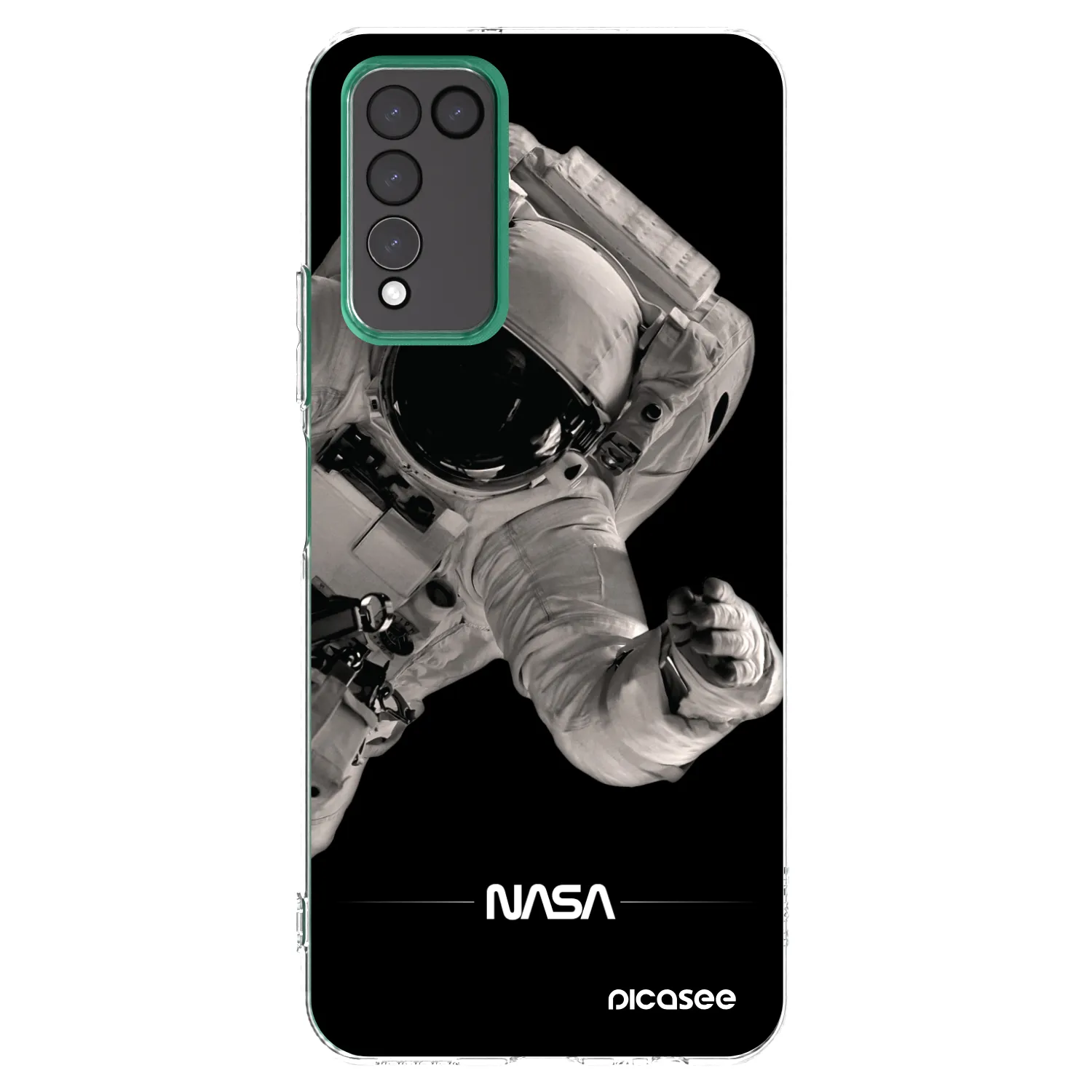 Picasee silikonový průhledný obal pro Honor 10X Lite - Astronaut Big