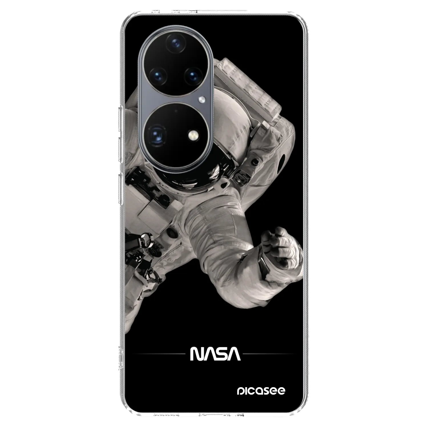 Picasee silikonový průhledný obal pro Huawei P50 - Astronaut Big
