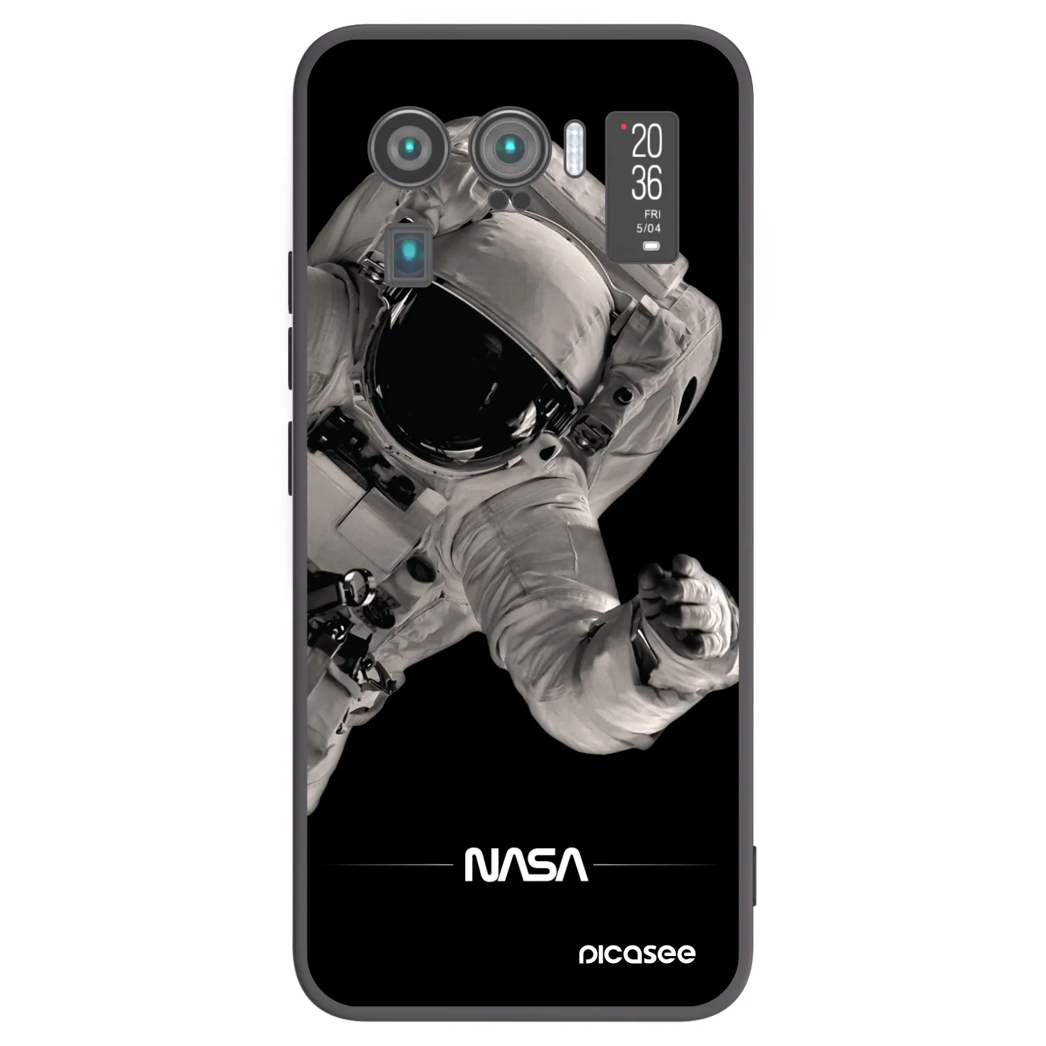 Picasee silikonový černý obal pro Xiaomi Mi 11 Ultra - Astronaut Big
