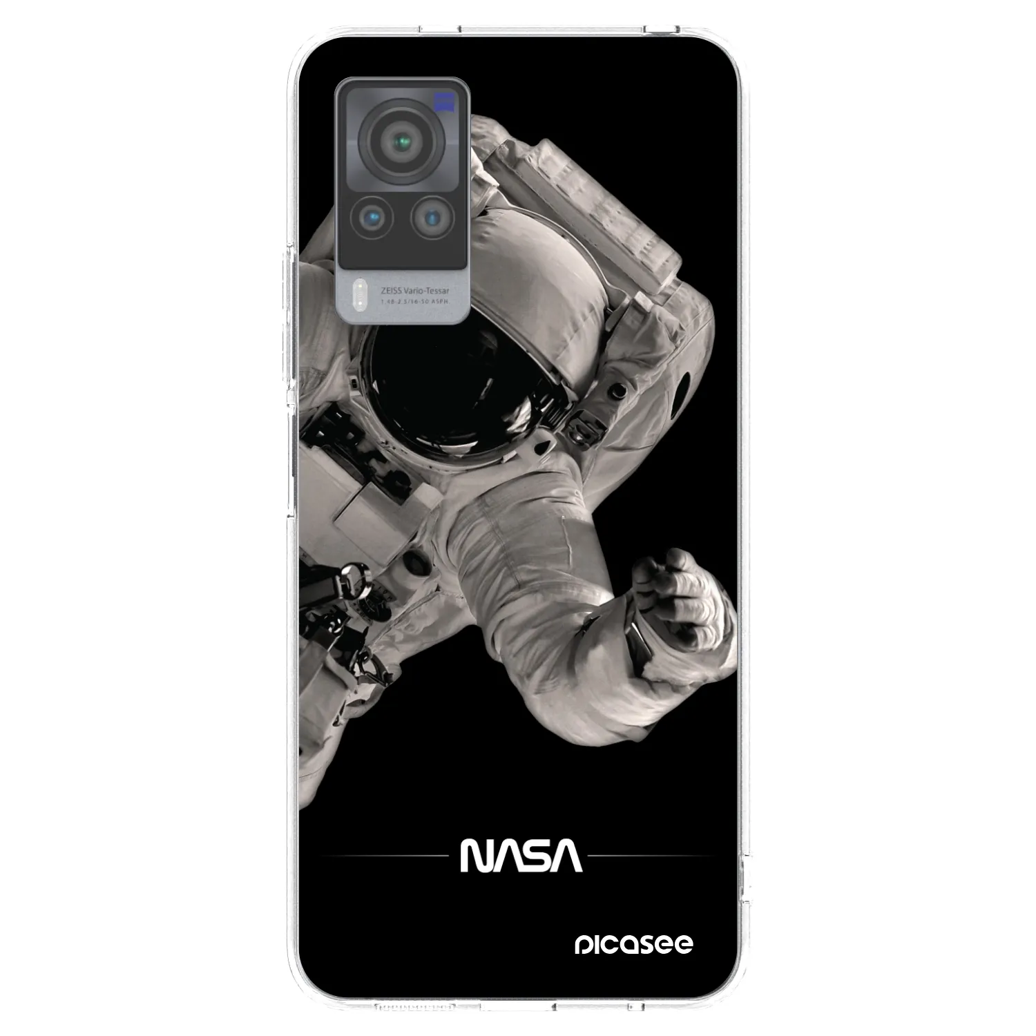 Picasee silikonový průhledný obal pro Vivo X60 Pro 5G - Astronaut Big