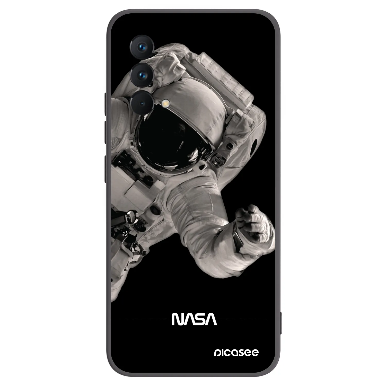 Picasee silikonový černý obal pro Realme GT Master Edition 5G - Astronaut Big
