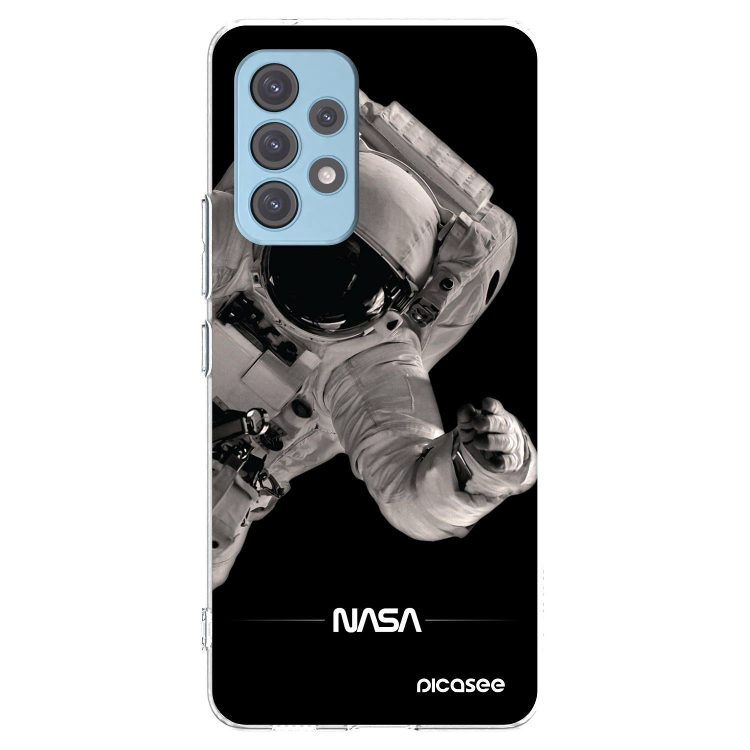 Picasee silikonový průhledný obal pro Samsung Galaxy A53 5G A536 - Astronaut Big