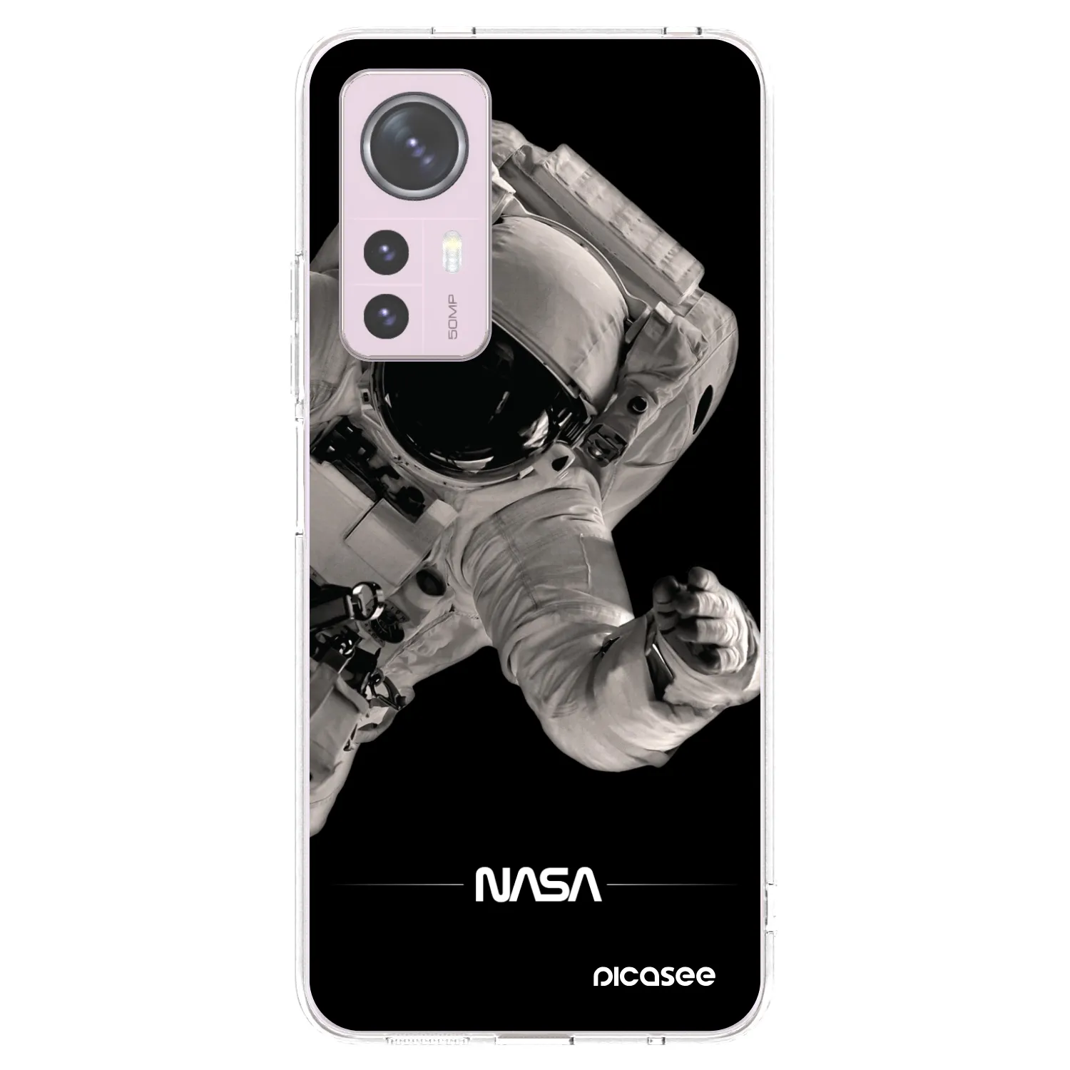 Picasee silikonový průhledný obal pro Xiaomi 12 - Astronaut Big