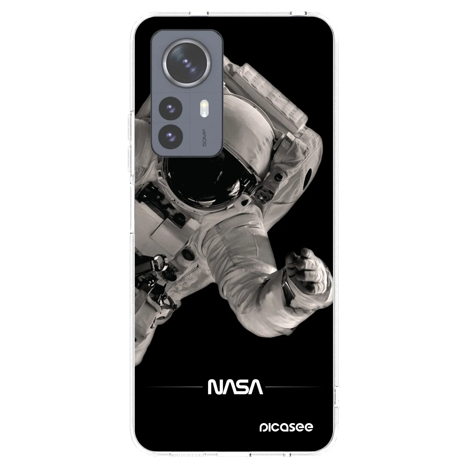 Picasee silikonový průhledný obal pro Xiaomi 12 Pro - Astronaut Big