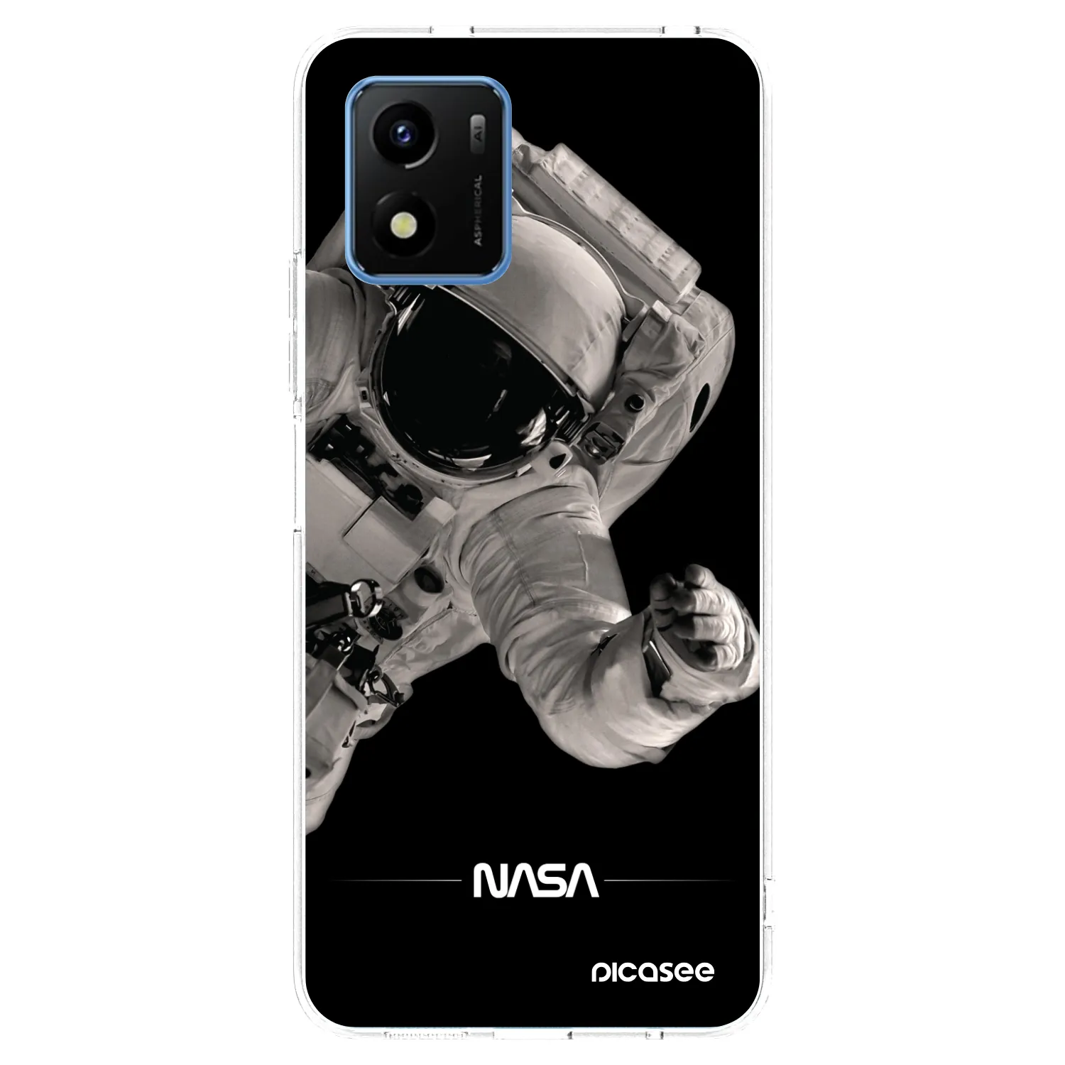 Picasee silikonový průhledný obal pro Vivo Y01 - Astronaut Big
