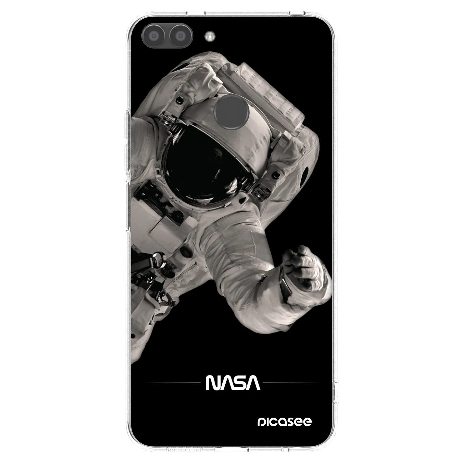 Picasee silikonový průhledný obal pro Huawei P Smart - Astronaut Big