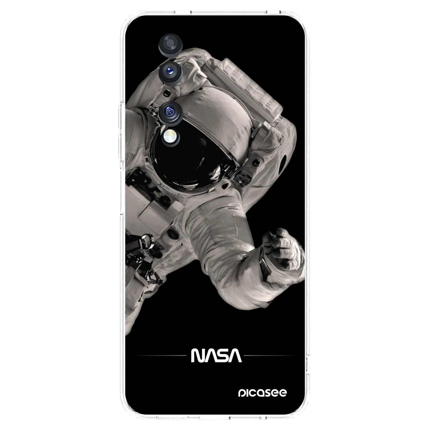 Picasee silikonový průhledný obal pro Honor 70 - Astronaut Big