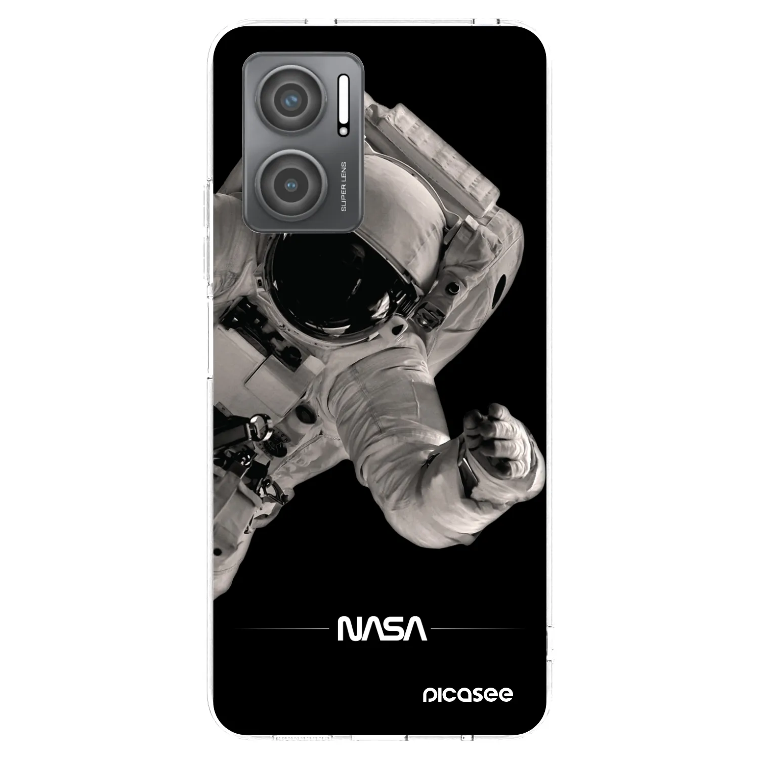 Picasee silikonový průhledný obal pro Xiaomi Redmi 10 5G - Astronaut Big