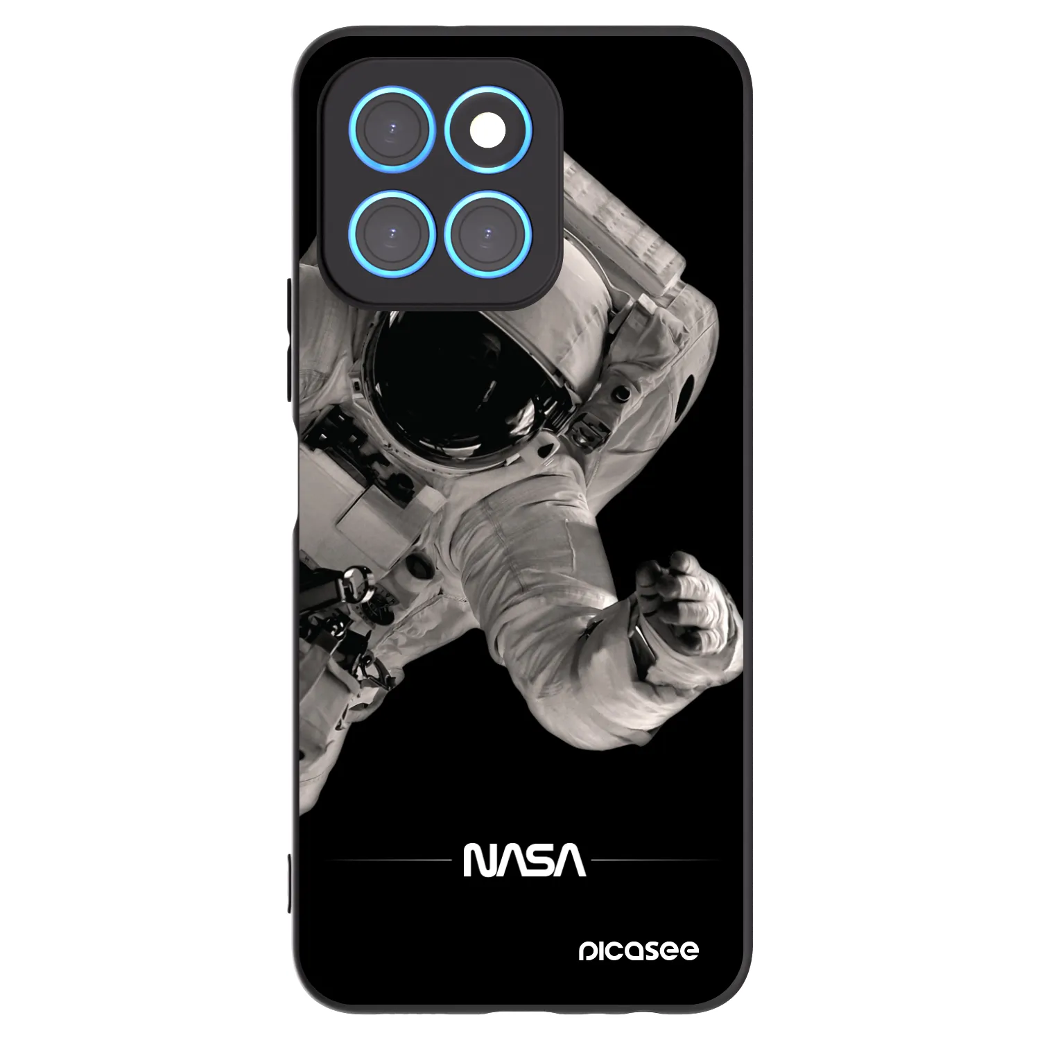 Picasee silikonový černý obal pro Honor X6 - Astronaut Big