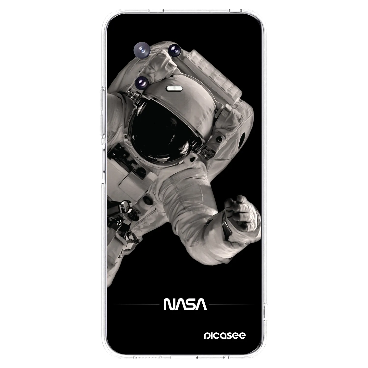 Picasee silikonový průhledný obal pro Xiaomi 13 Pro - Astronaut Big