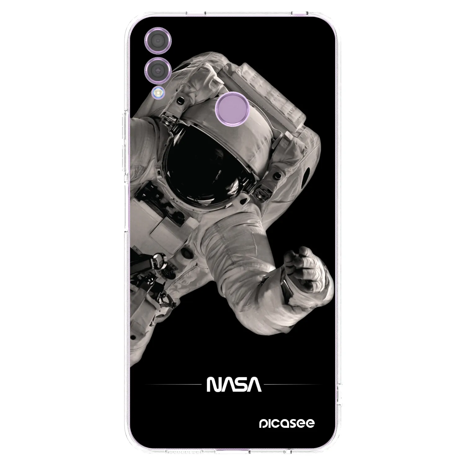Picasee silikonový průhledný obal pro Honor 8X - Astronaut Big