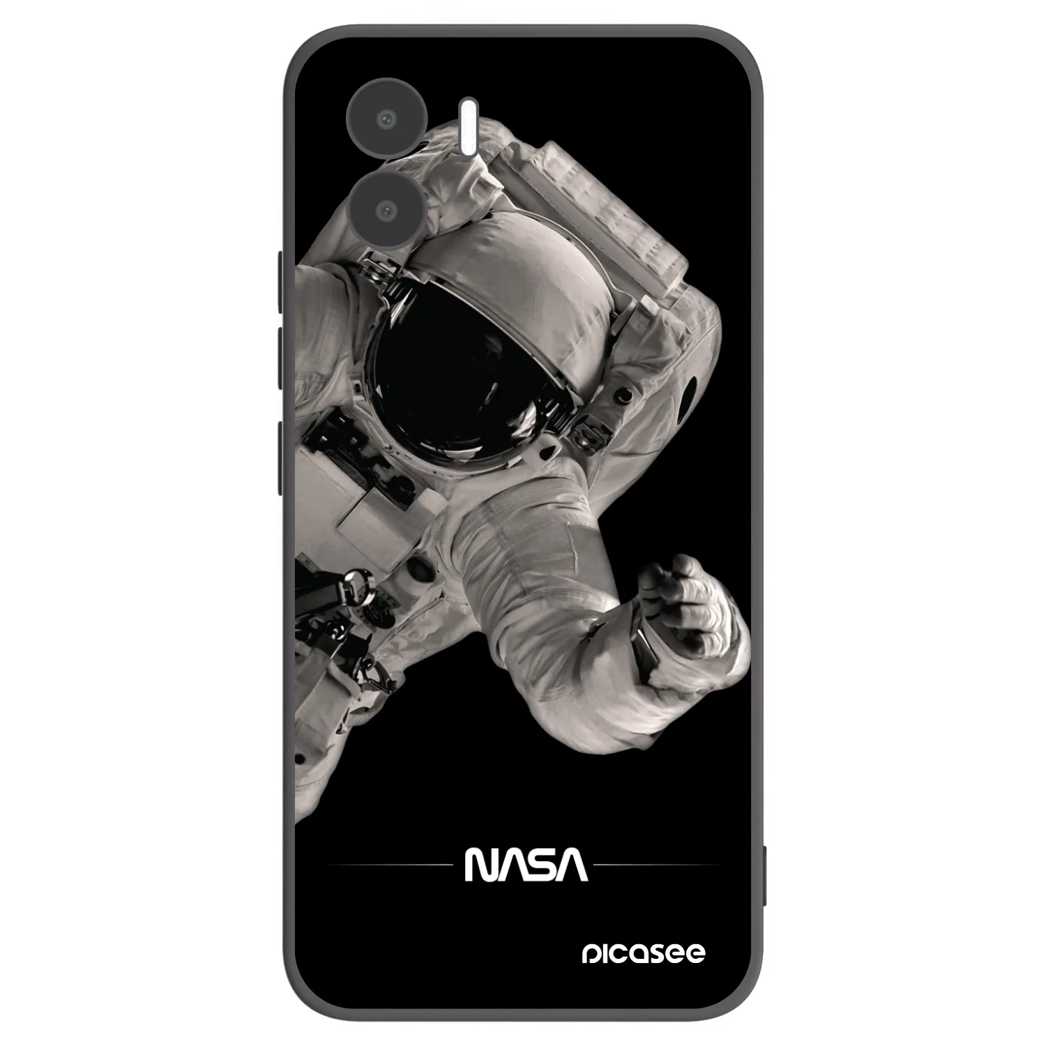 Picasee silikonový černý obal pro Xiaomi Redmi A2 - Astronaut Big