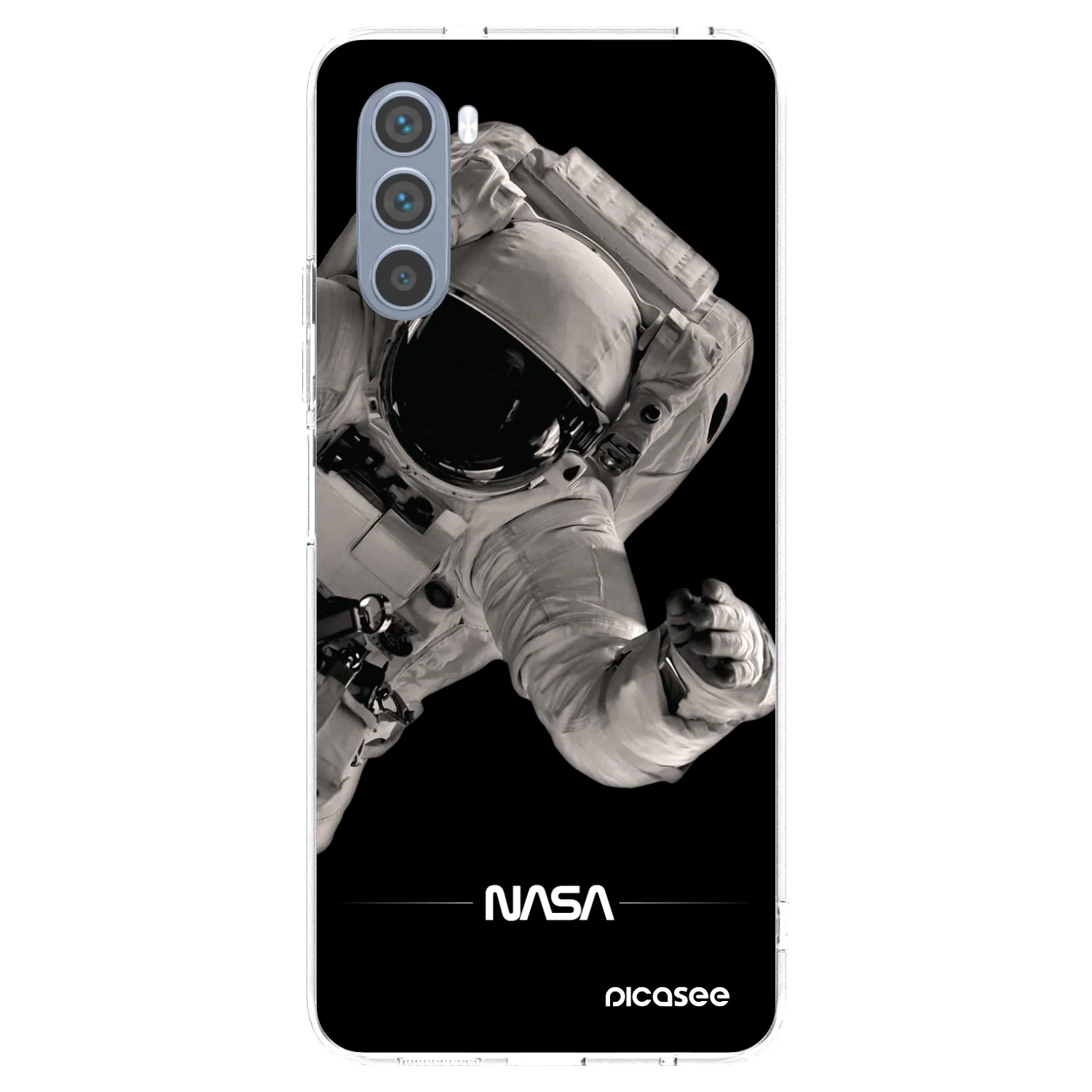 Picasee silikonový průhledný obal pro Motorola Moto G62 - Astronaut Big