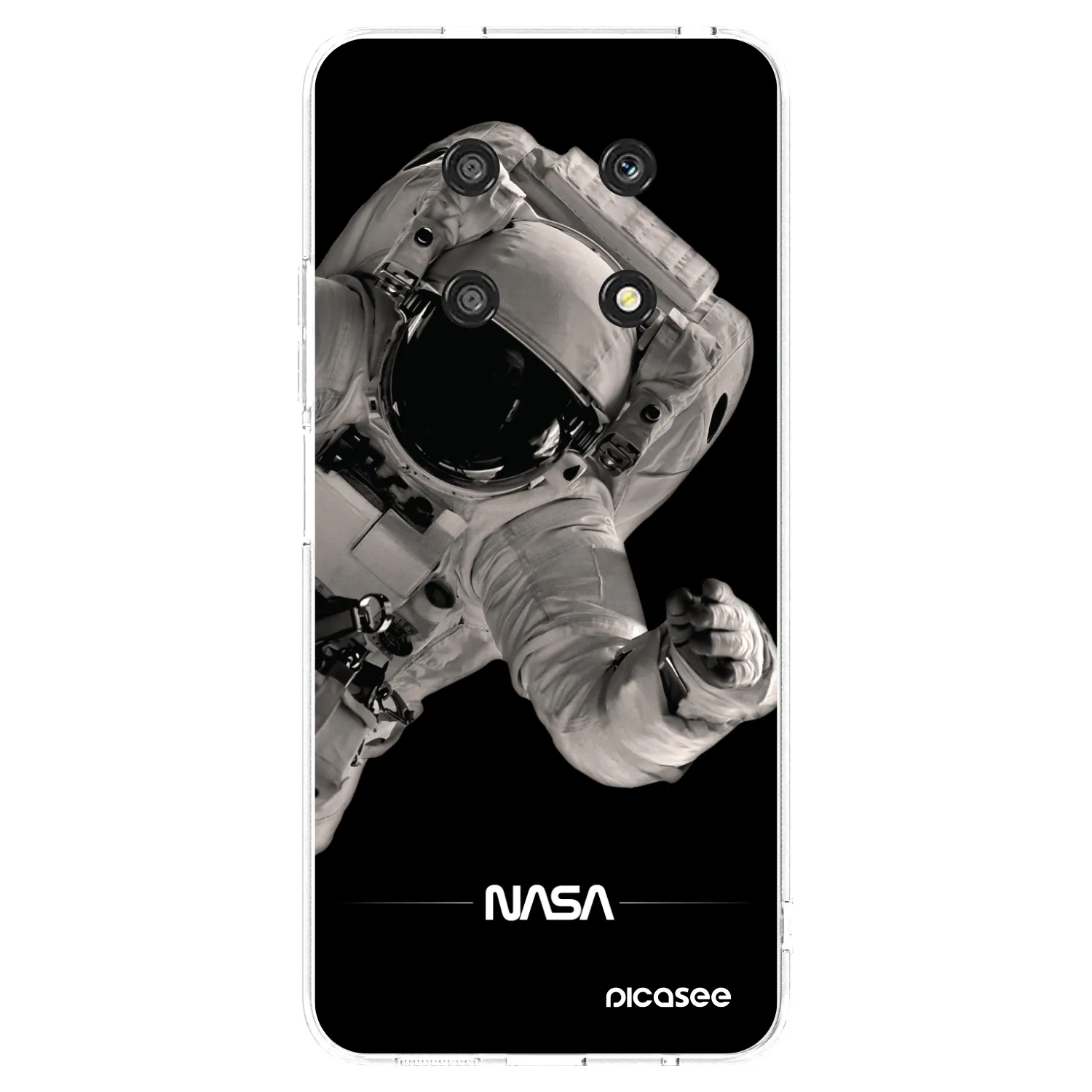 Picasee silikonový průhledný obal pro Honor Magic4 Lite 5G - Astronaut Big