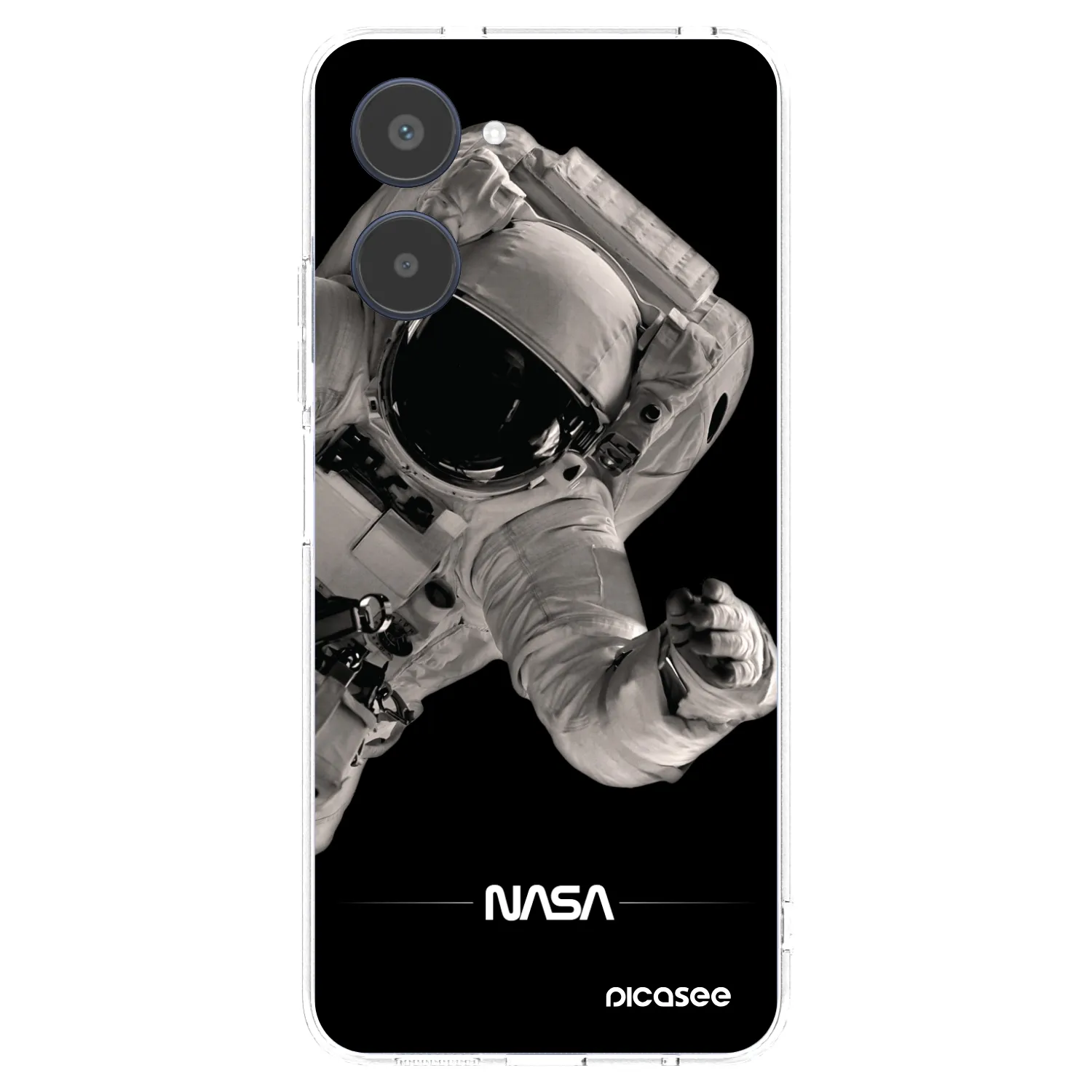 Picasee silikonový průhledný obal pro Realme 10 4G - Astronaut Big