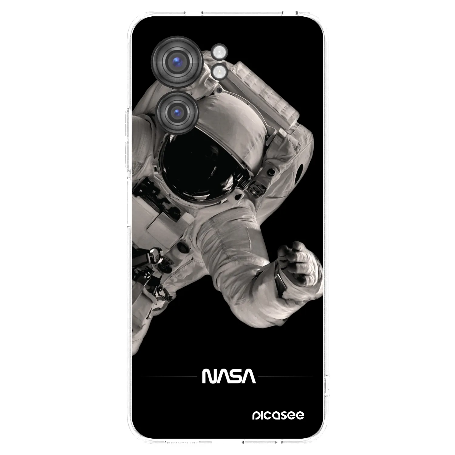 Picasee silikonový průhledný obal pro Motorola Edge 40 - Astronaut Big