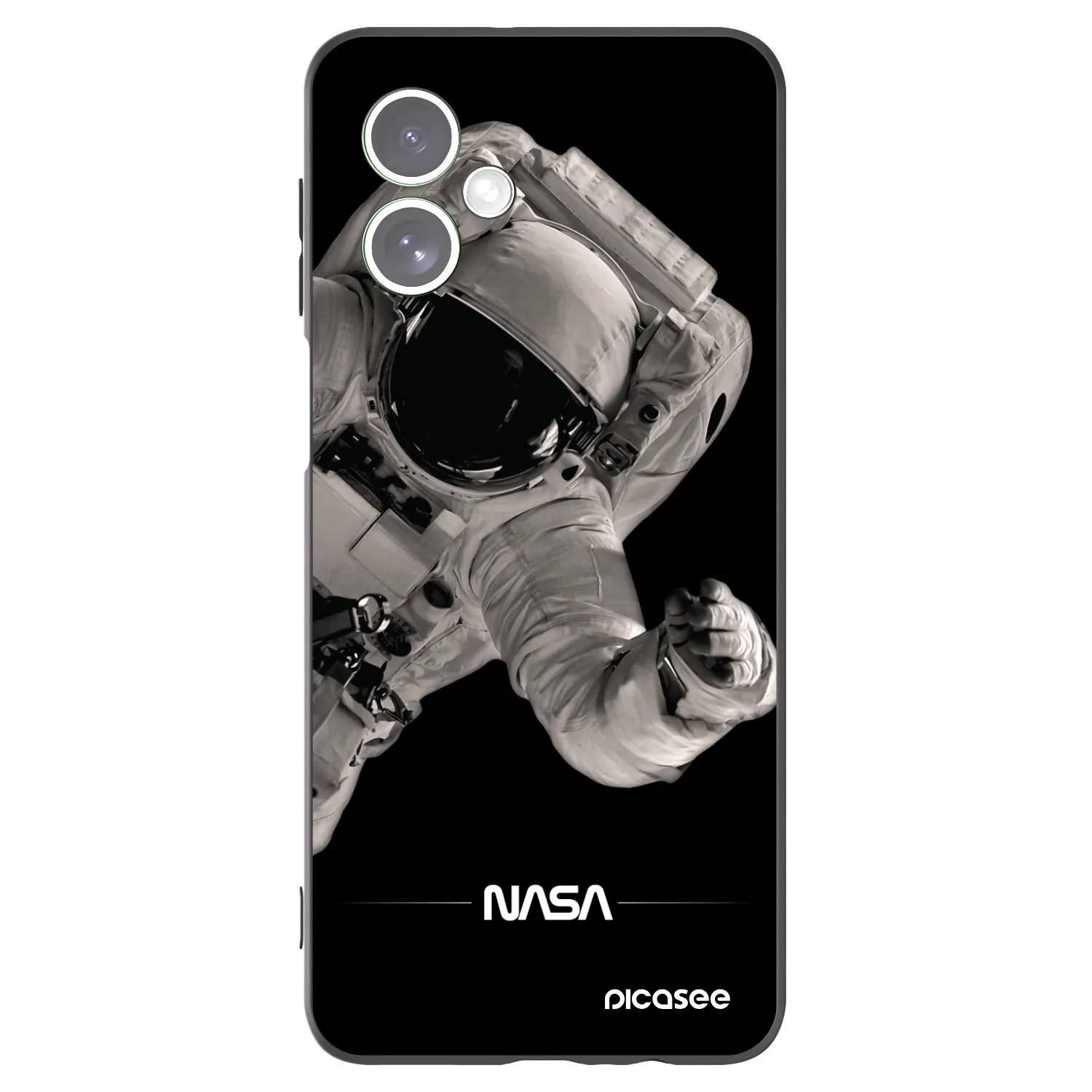Picasee silikonový černý obal pro Motorola Moto G54 5G - Astronaut Big