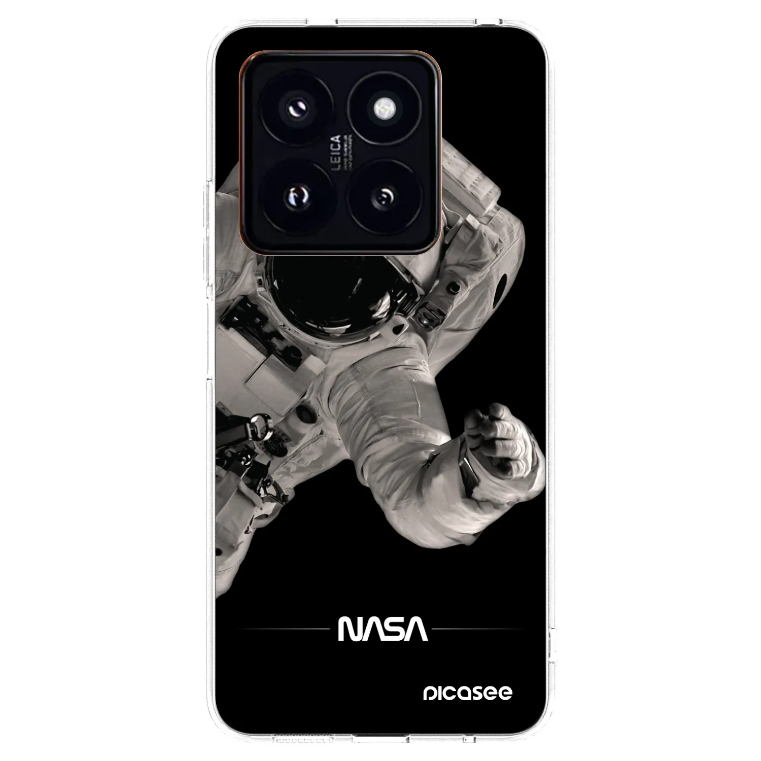 Picasee silikonový průhledný obal pro Xiaomi 14 Pro - Astronaut Big