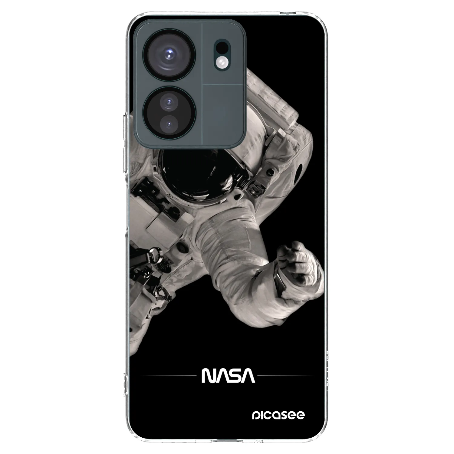 Picasee silikonový průhledný obal pro Xiaomi Redmi 13C 4G - Astronaut Big