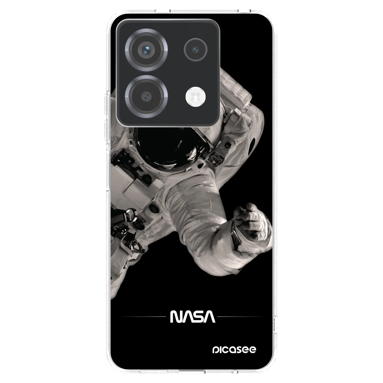 Picasee silikonový průhledný obal pro Xiaomi Poco X6 - Astronaut Big