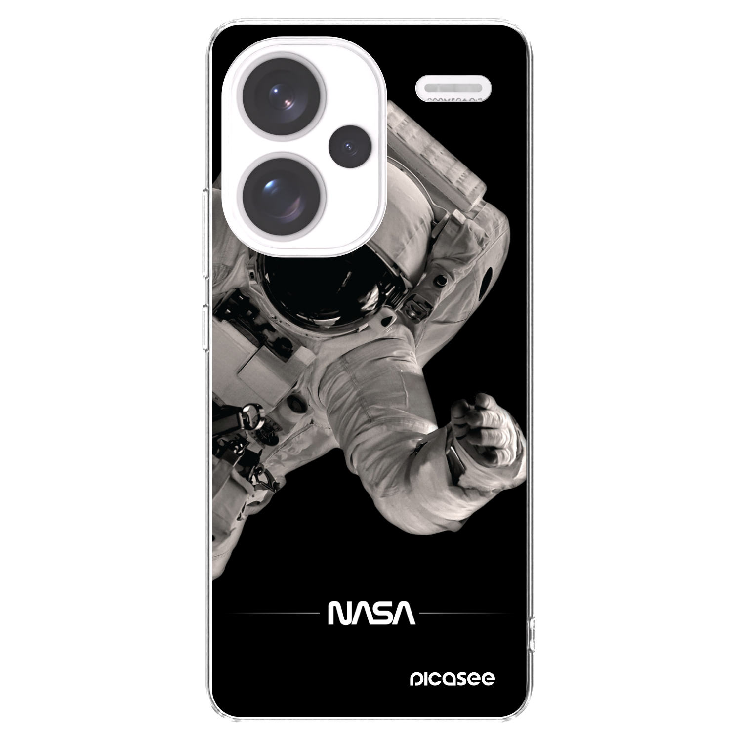 Picasee silikonový průhledný obal pro Xiaomi Redmi Note 13 Pro+ 5G - Astronaut Big