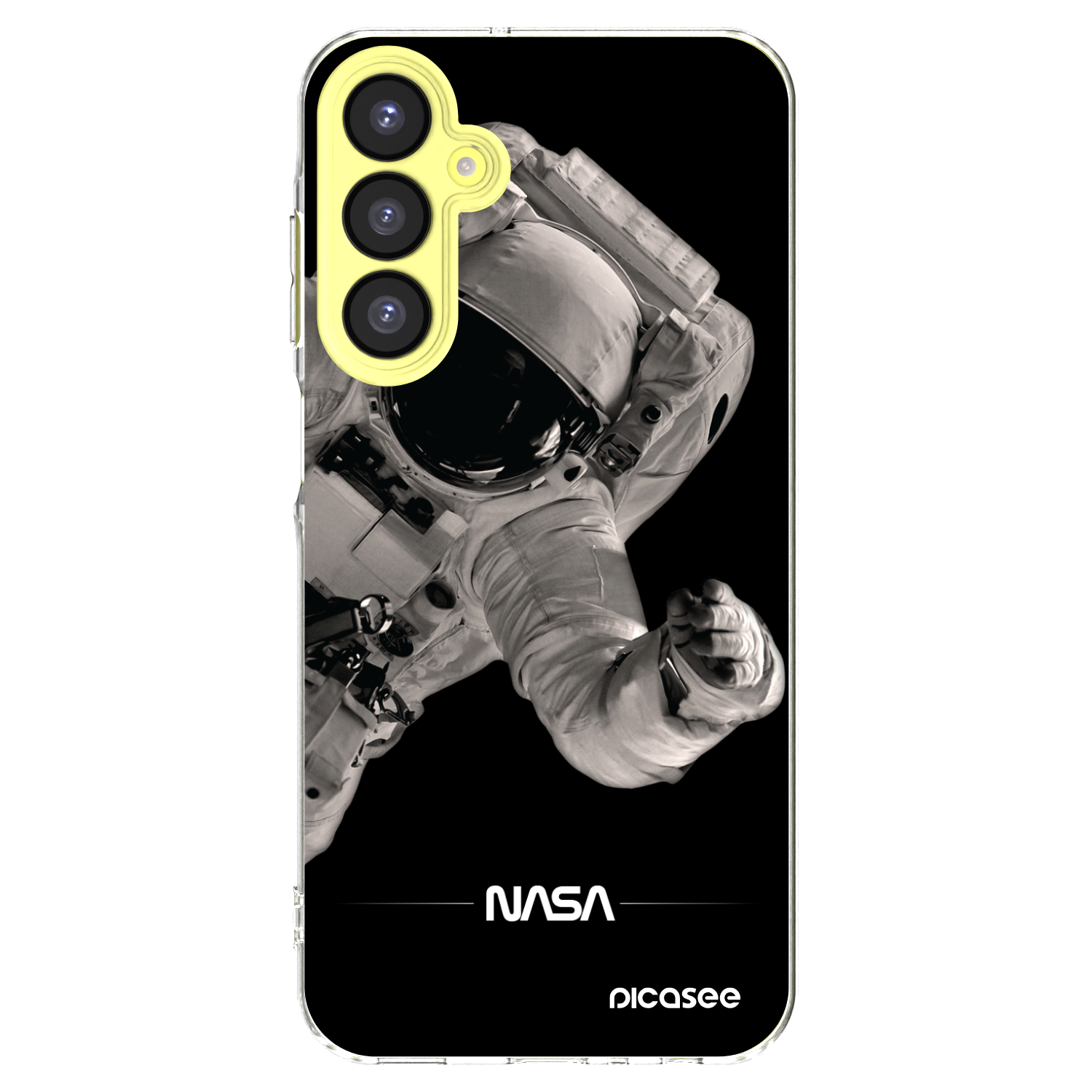 Picasee silikonový průhledný obal pro Samsung Galaxy A25 A256B 5G - Astronaut Big
