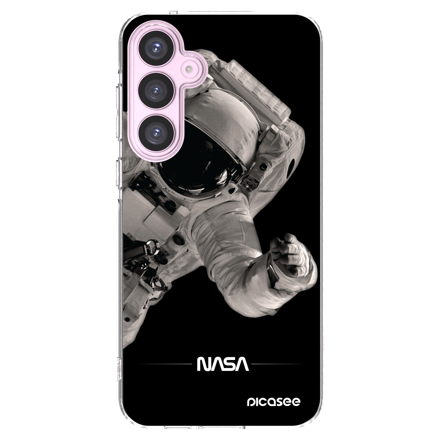 Picasee silikonový průhledný obal pro Samsung Galaxy A55 5G A556B - Astronaut Big