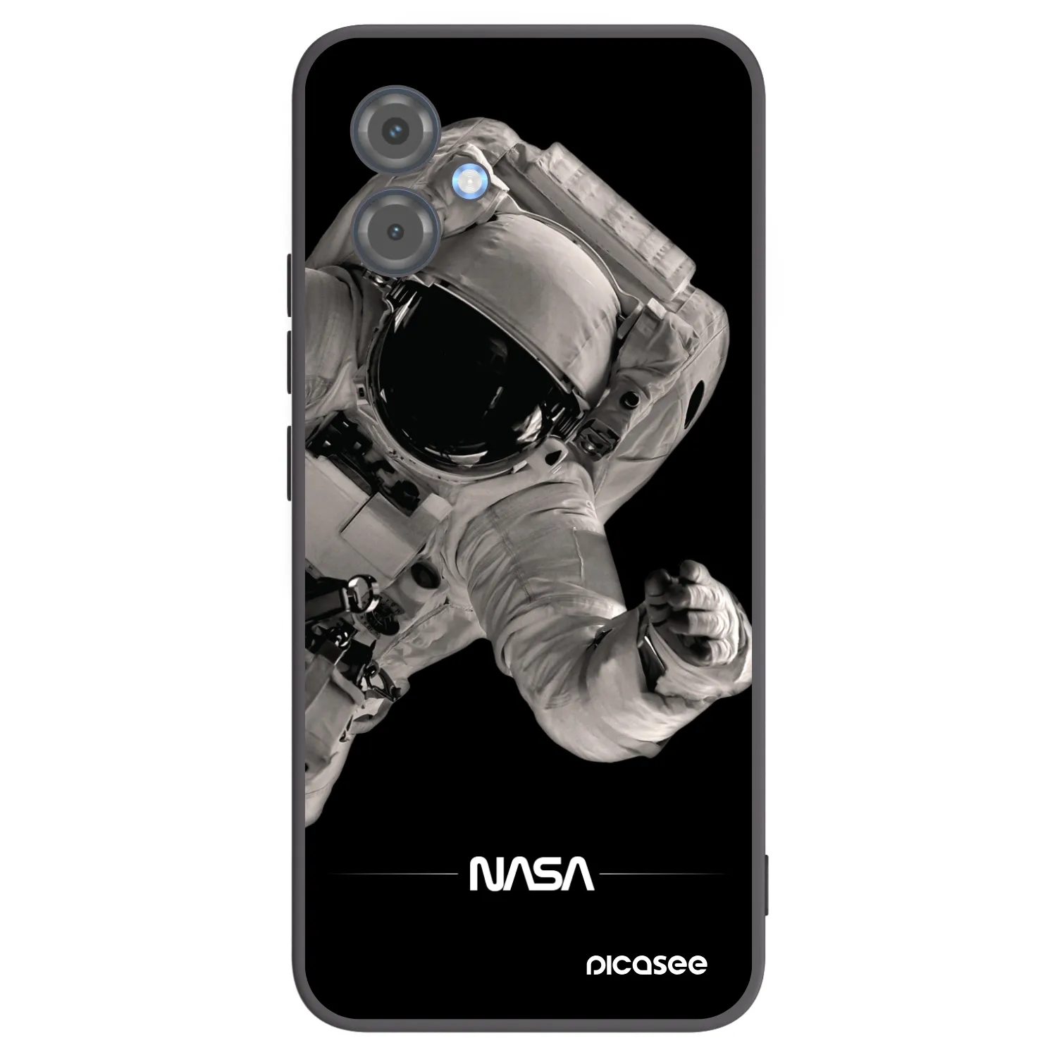 Picasee silikonový černý obal pro Motorola Moto G14 - Astronaut Big