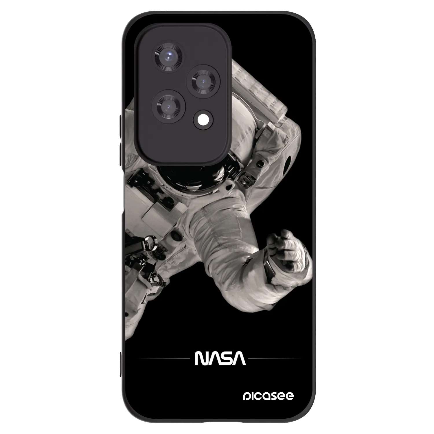 Picasee silikonový černý obal pro Honor 200 Lite - Astronaut Big