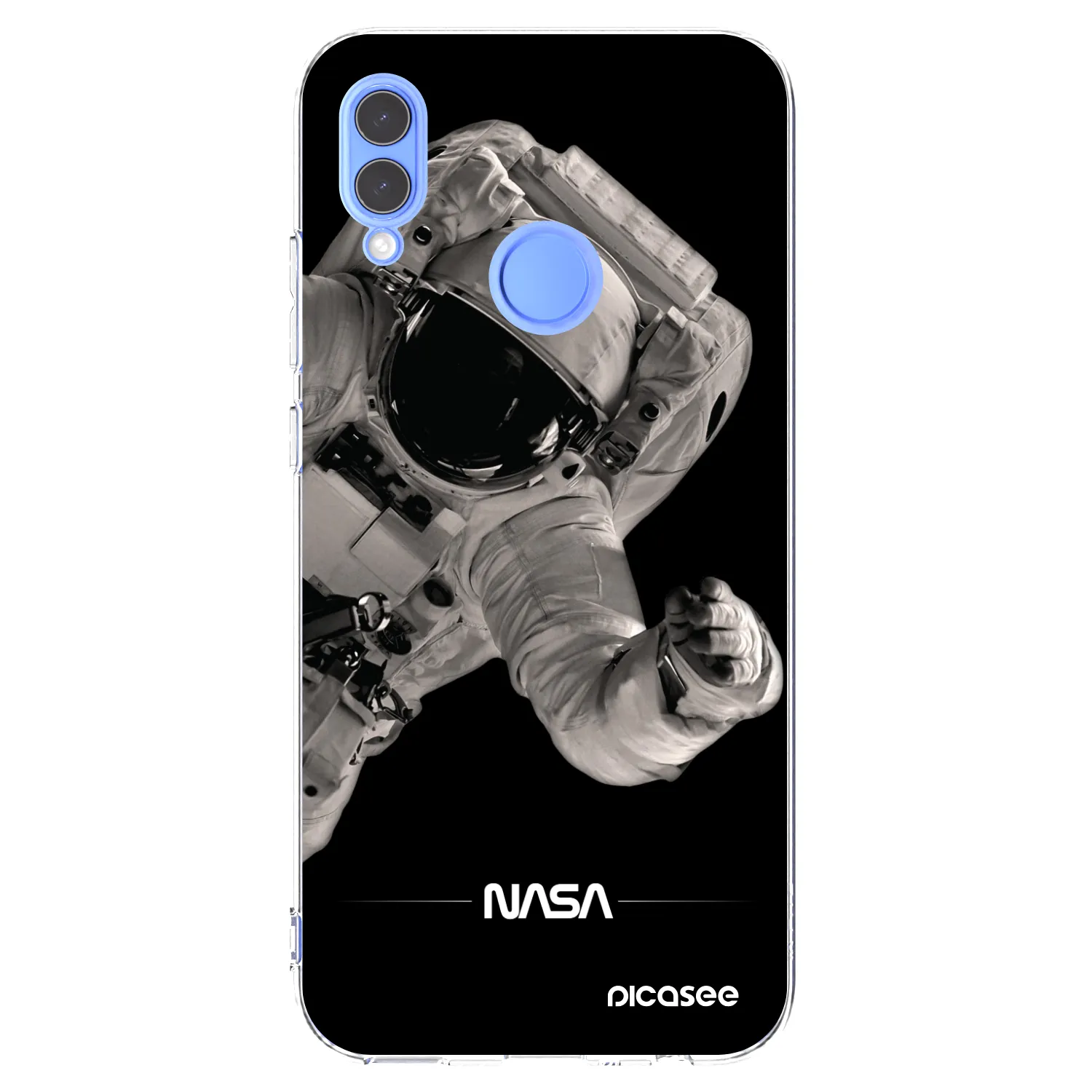 Picasee silikonový průhledný obal pro Honor 10 Lite - Astronaut Big