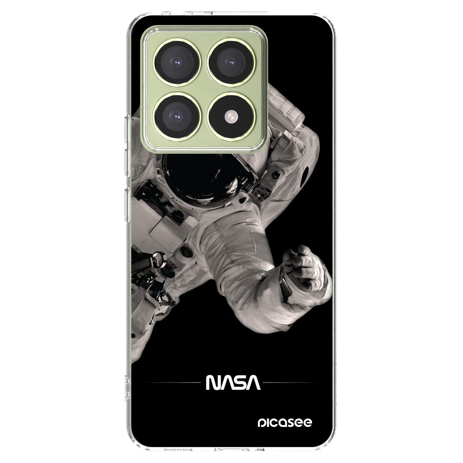 Picasee silikonový průhledný obal pro Xiaomi 14T - Astronaut Big