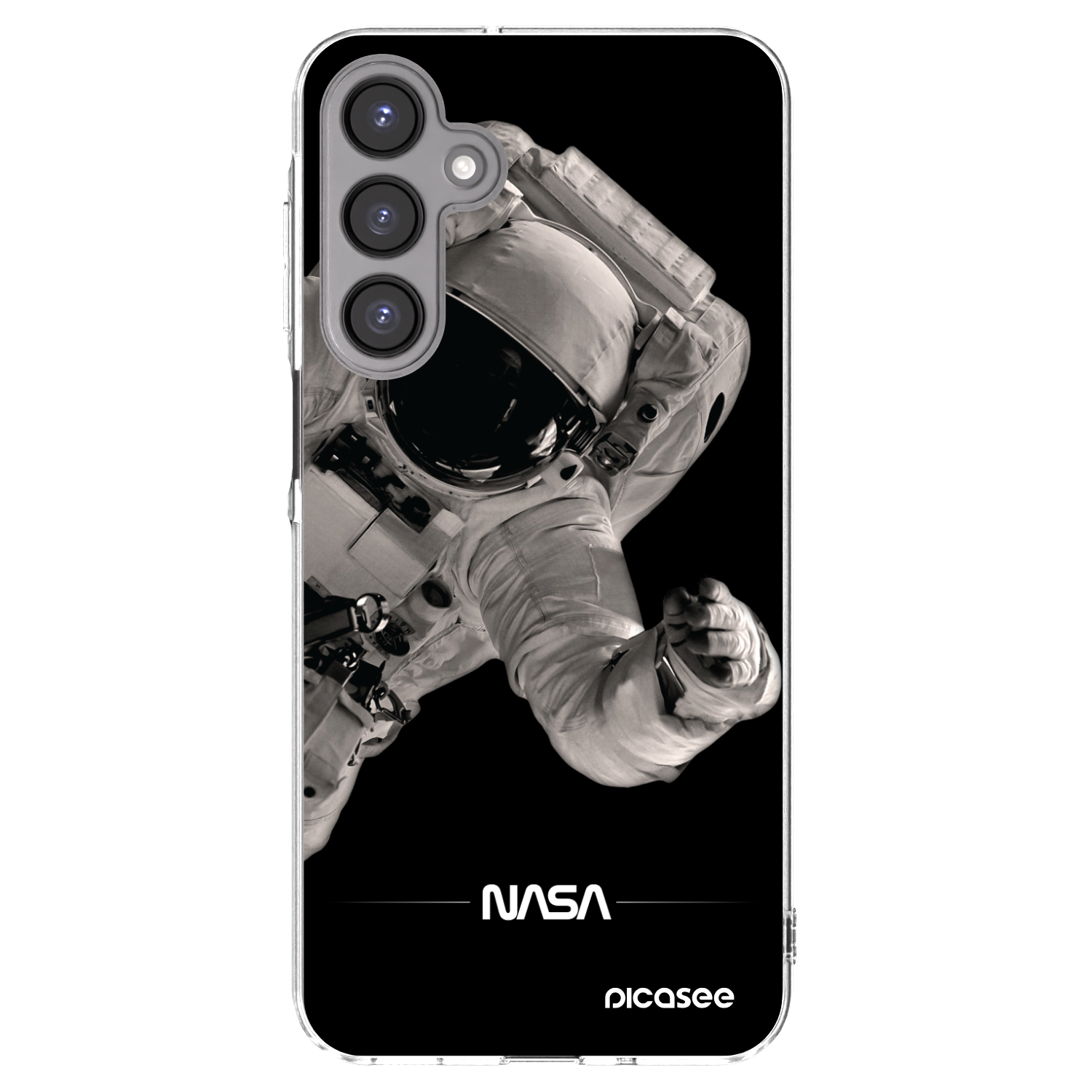 Picasee silikonový průhledný obal pro Samsung Galaxy A16 5G - Astronaut Big