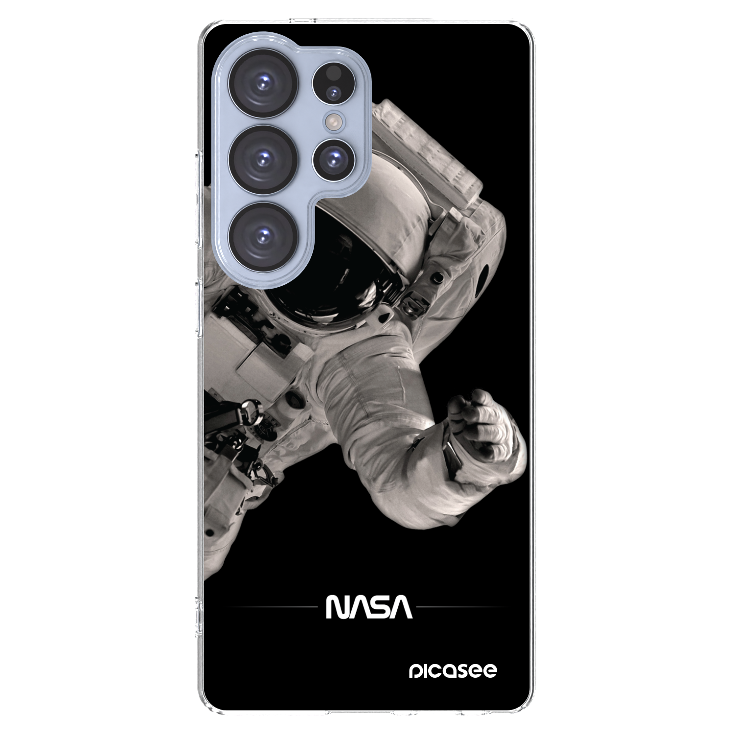 Picasee silikonový průhledný obal pro Samsung Galaxy S25 Ultra 5G - Astronaut Big