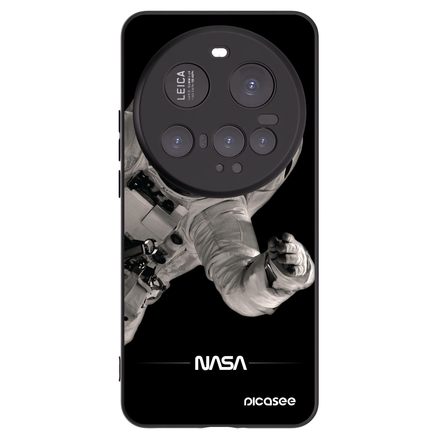 Picasee silikonový černý obal pro Xiaomi 15 Ultra - Astronaut Big