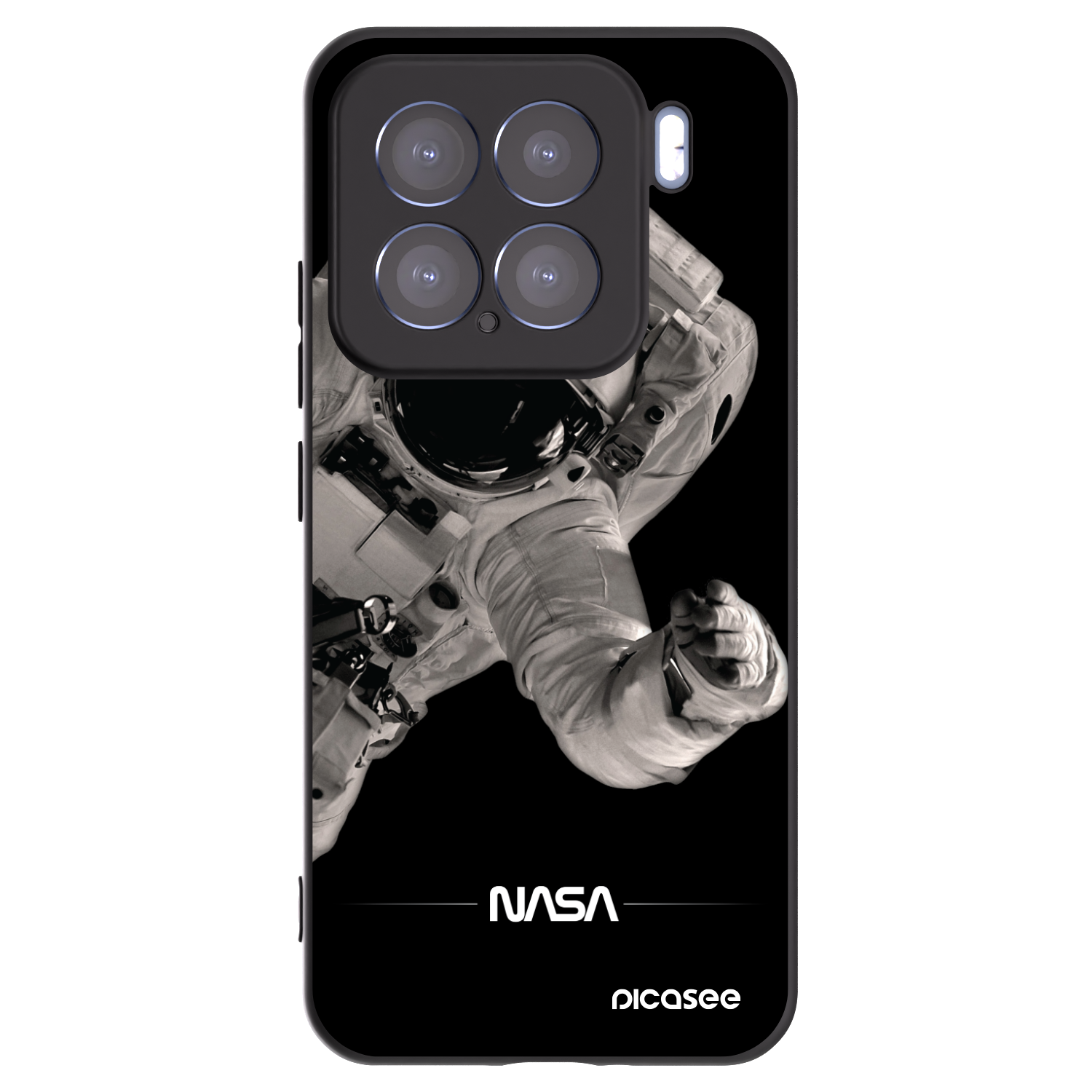 Picasee silikonový černý obal pro Xiaomi 15 - Astronaut Big