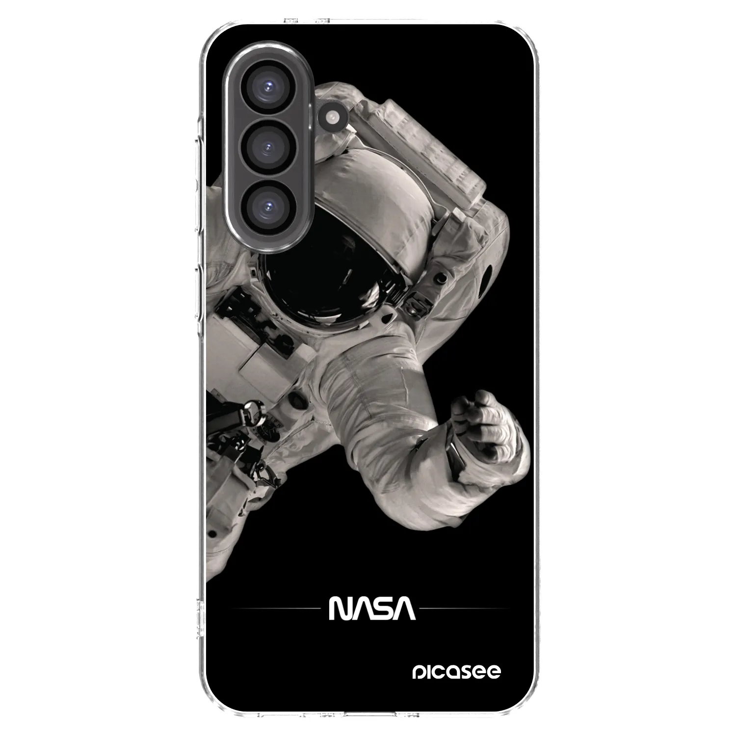 Picasee silikonový průhledný obal pro Samsung Galaxy A56 5G A566B - Astronaut Big