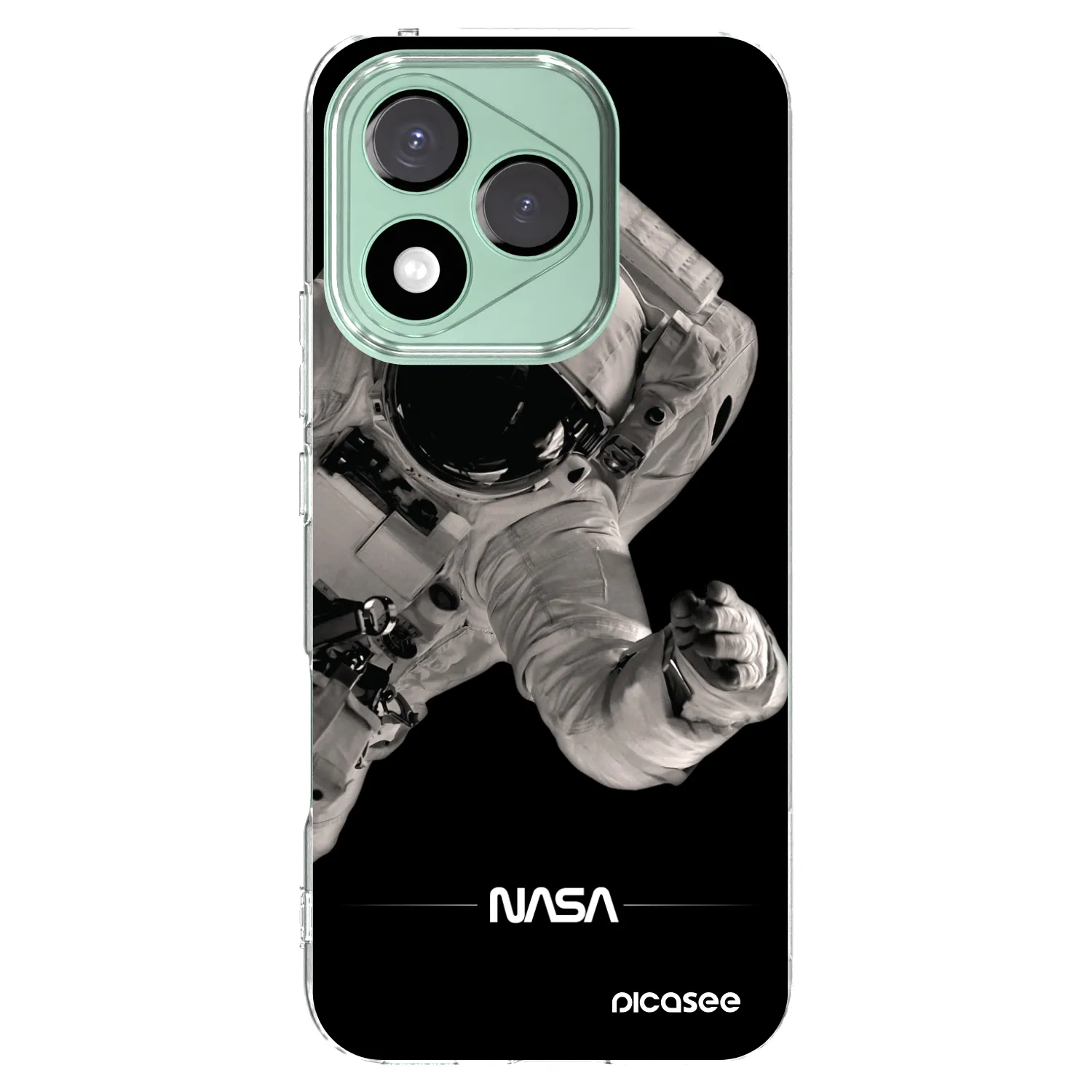 Picasee silikonový průhledný obal pro Honor 400 Lite 5G - Astronaut Big