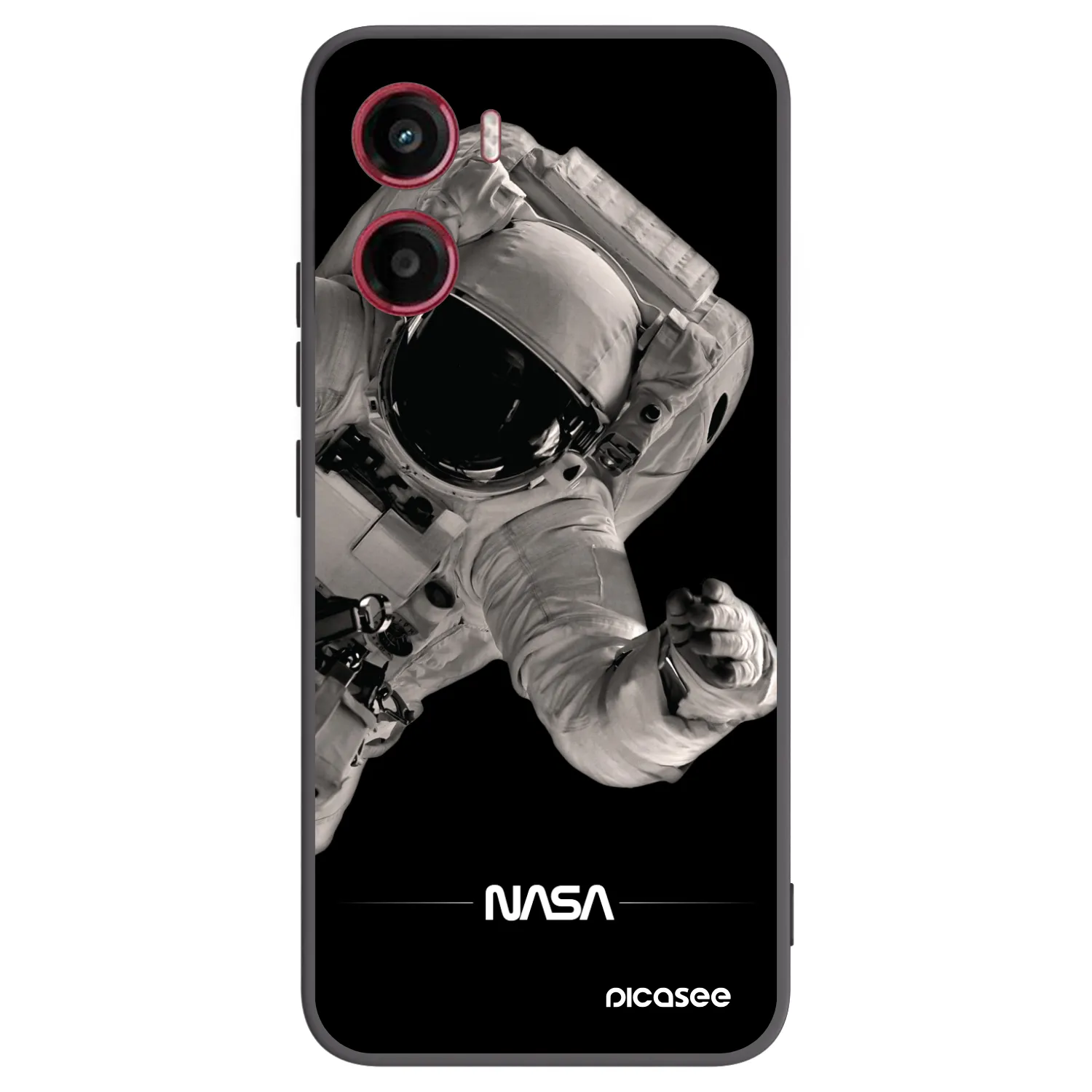 Picasee silikonový černý obal pro Motorola Moto G05 - Astronaut Big