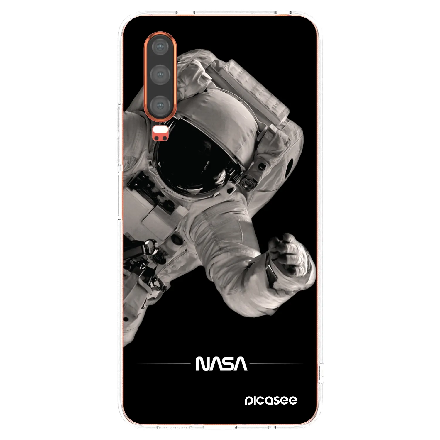 Picasee silikonový průhledný obal pro Huawei P30 - Astronaut Big