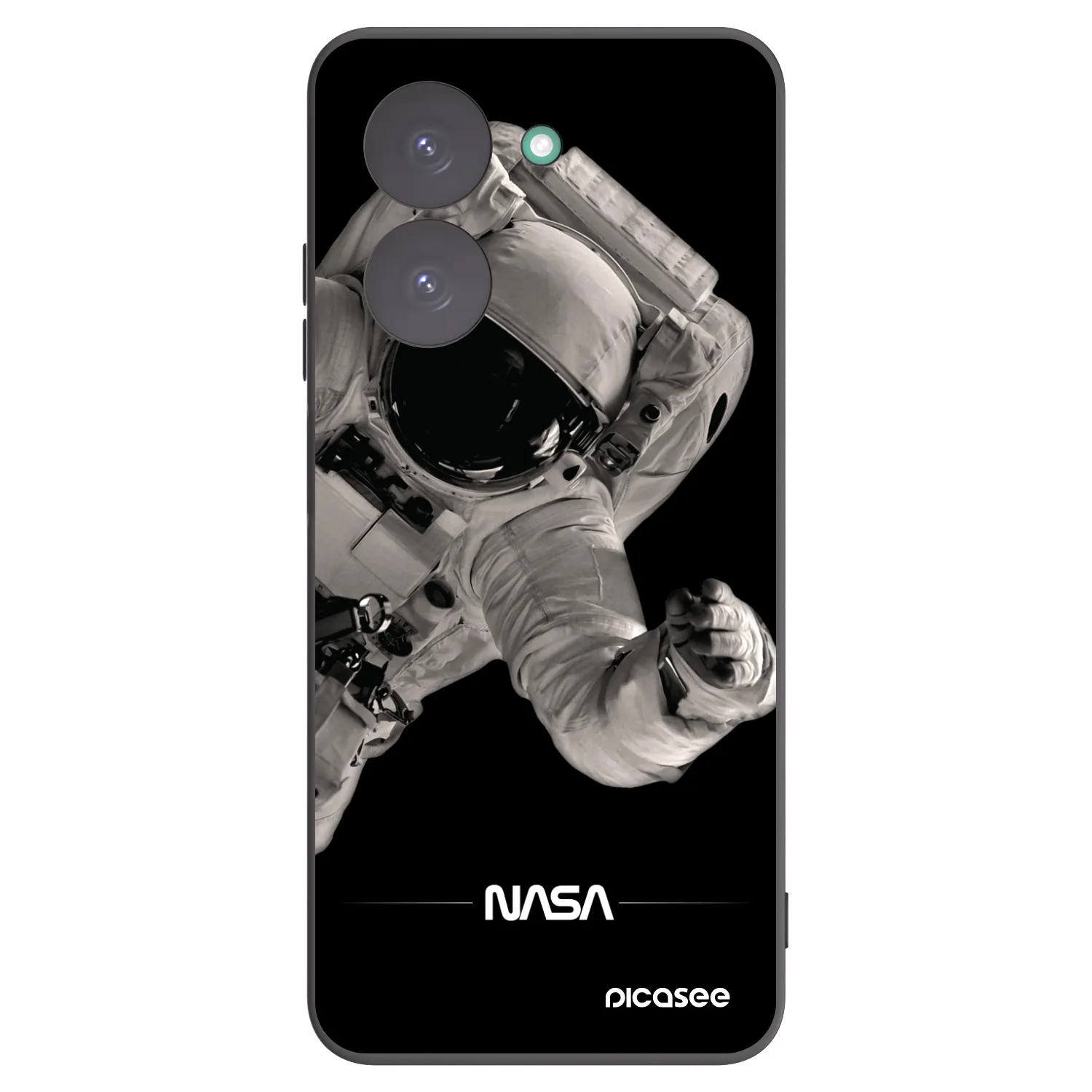 Picasee silikonový černý obal pro Xiaomi Redmi A5 - Astronaut Big