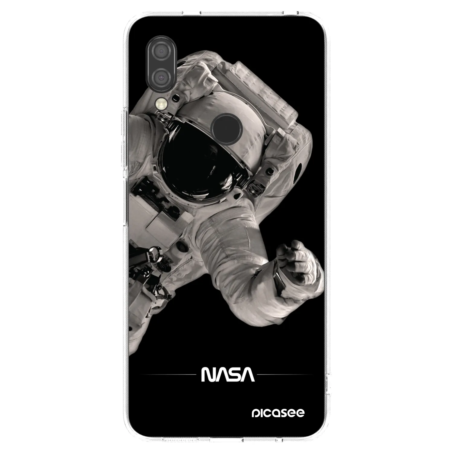 Picasee silikonový průhledný obal pro Xiaomi Redmi 7 - Astronaut Big