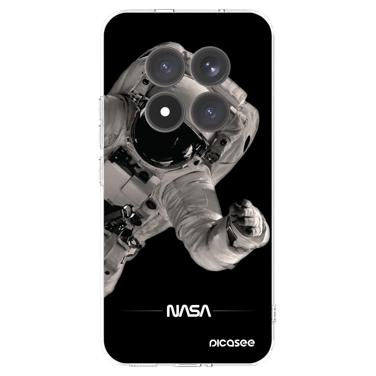 Picasee silikonový průhledný obal pro Xiaomi Redmi Note 15 Pro+ - Astronaut Big