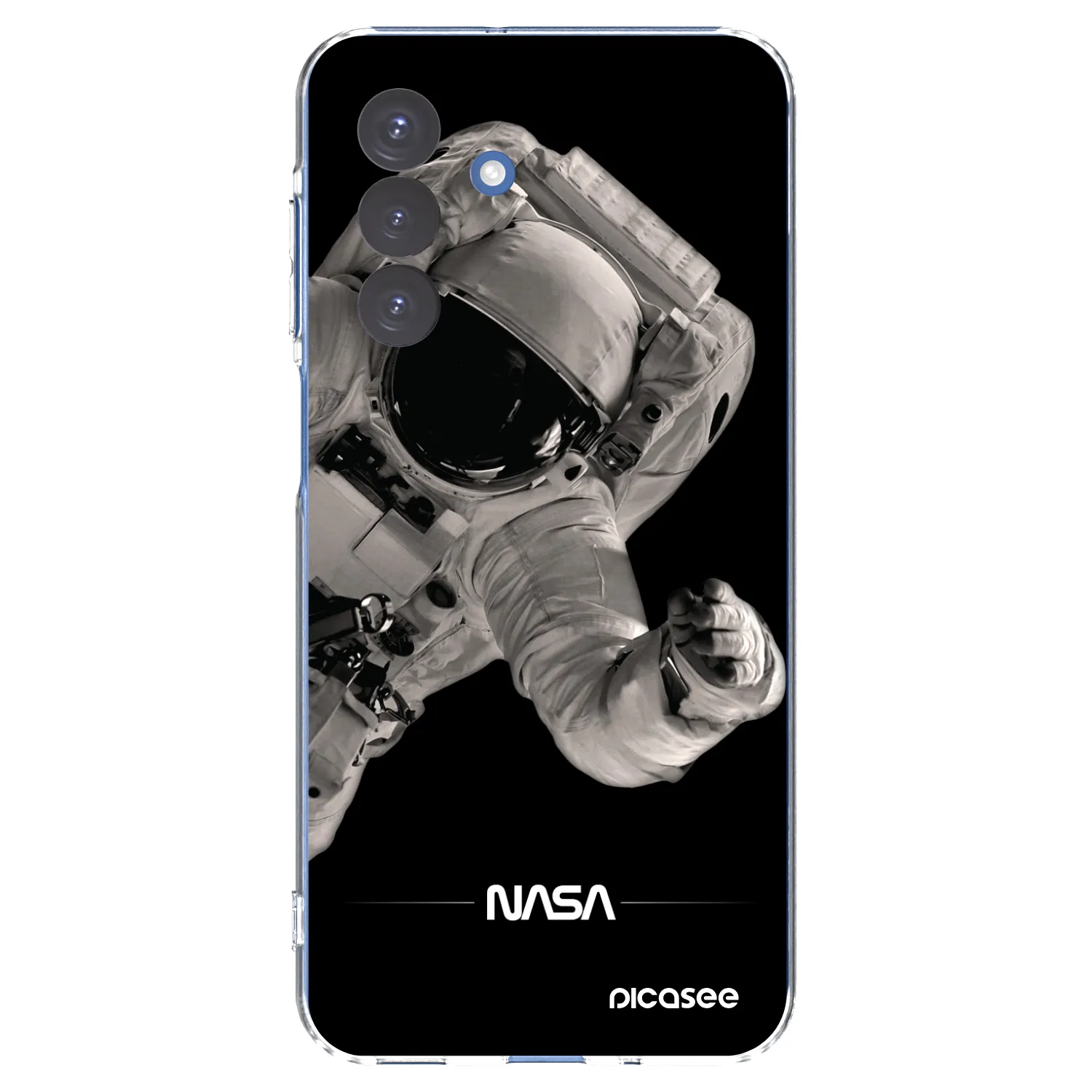 Picasee silikonový průhledný obal pro Samsung Galaxy A17 5G - Astronaut Big
