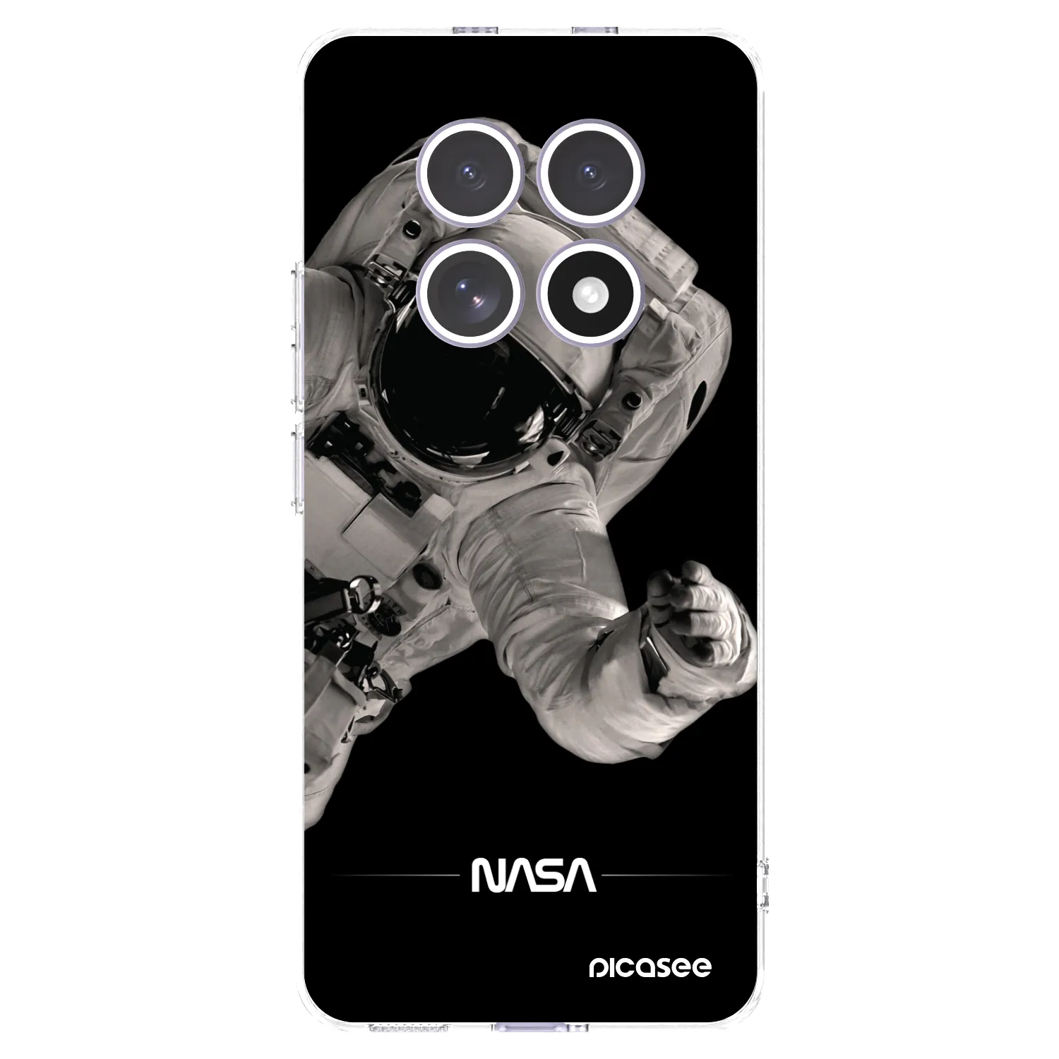 Picasee silikonový průhledný obal pro Xiaomi Redmi Note 15 - Astronaut Big