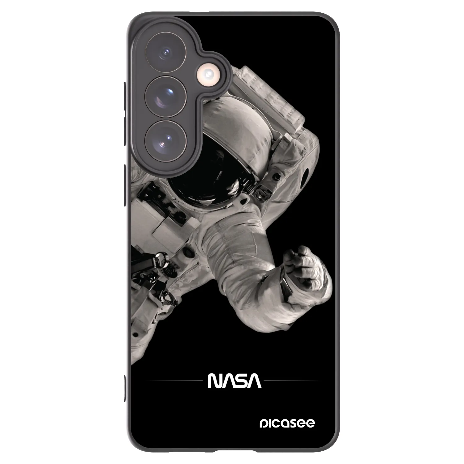 Picasee silikonový černý obal pro Samsung Galaxy S26+ - Astronaut Big